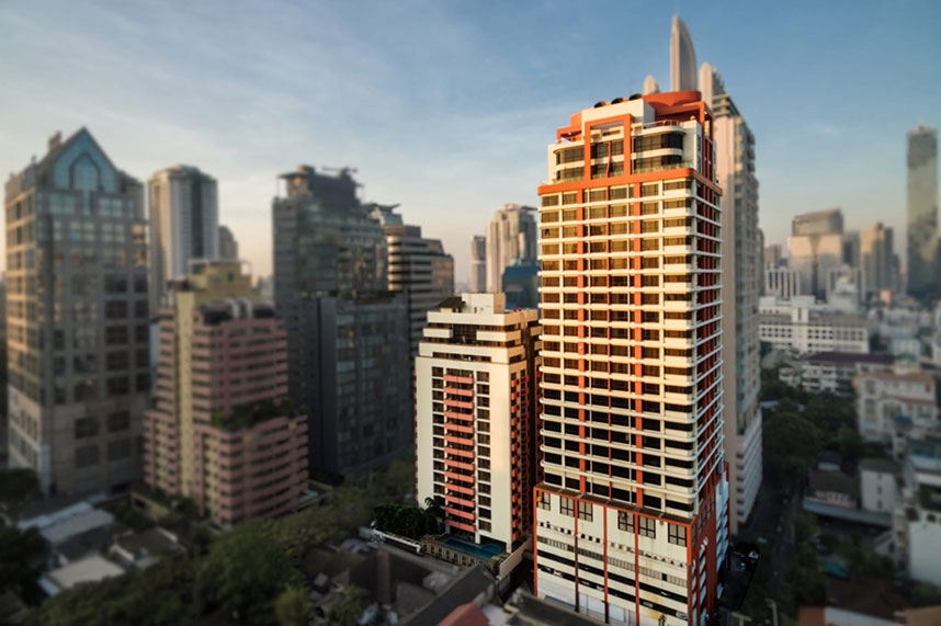 งานปรับปรุงโรงแรมบัญดารา สวีท สีลม <br> (อยู่ระหว่างดำเนินการ) 